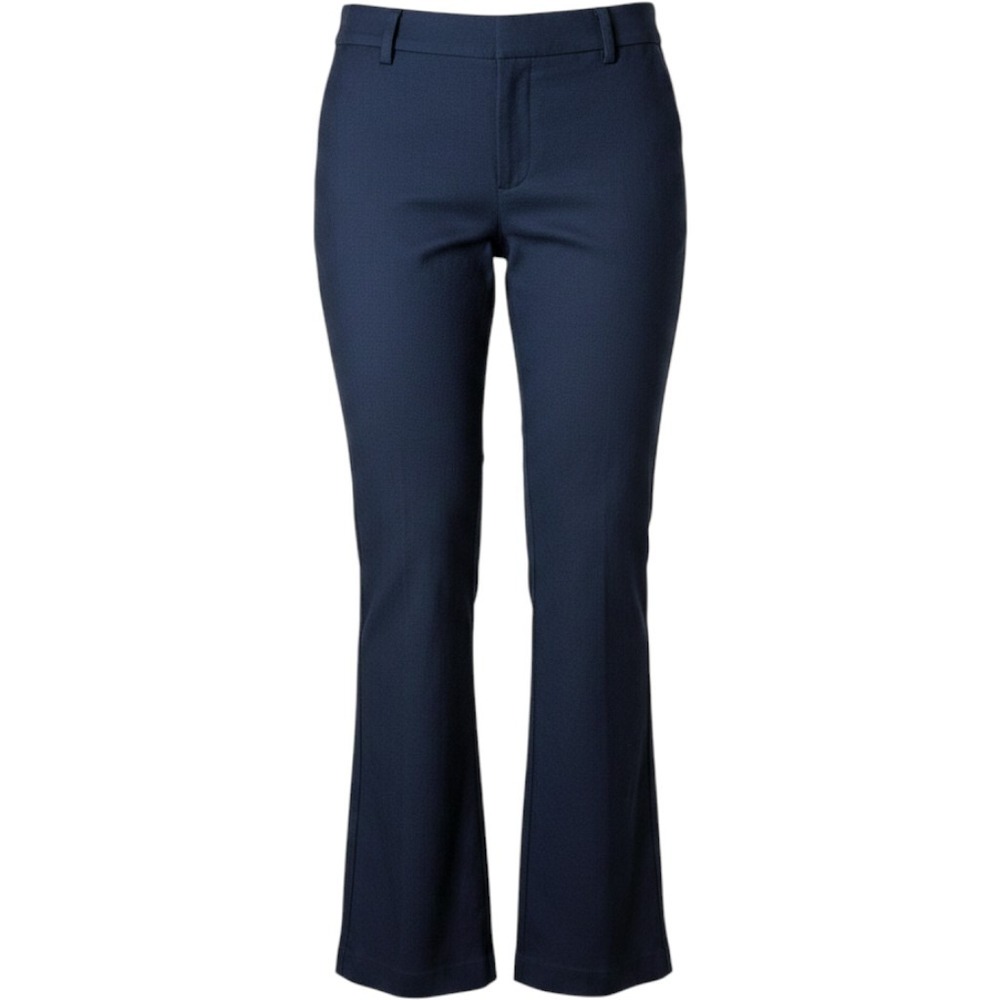 Lane Bryant Women Dress Pant 14R Navy Blue The Allie Bootcut Professional Career